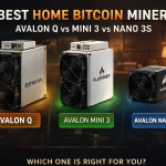 AVALON HOME MINERS COMPARED, NANO 3S VS Q VS MINI 3