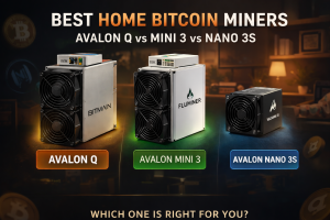 AVALON HOME MINERS COMPARED, NANO 3S VS Q VS MINI 3
