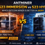 Antminer S23 Immersion vs S23 Hyd