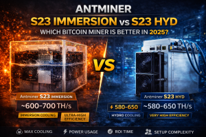 Antminer S23 Immersion vs S23 Hyd